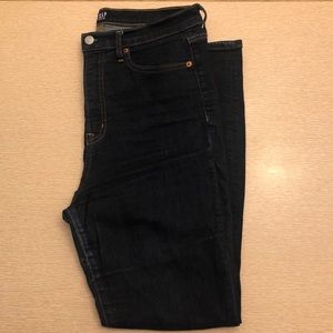 Gap High Rise Real Skinny Jeans